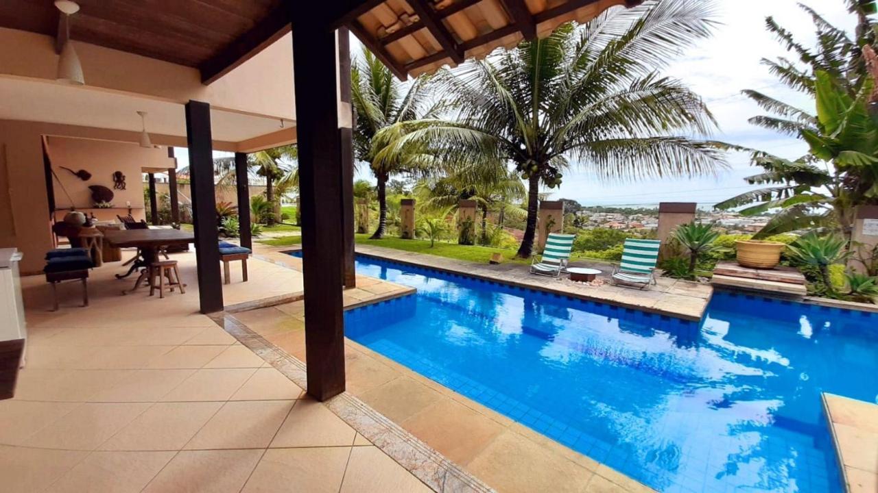 Casa Com Vista Para O Mar De Taperapuan Porto Seguro Buitenkant foto