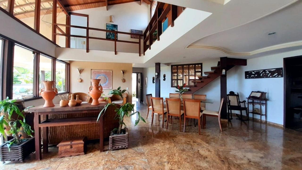 Casa Com Vista Para O Mar De Taperapuan Porto Seguro Buitenkant foto