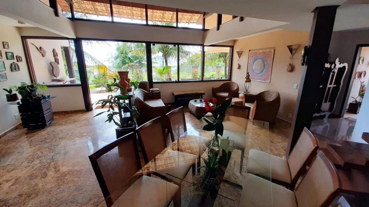Casa Com Vista Para O Mar De Taperapuan Porto Seguro Buitenkant foto