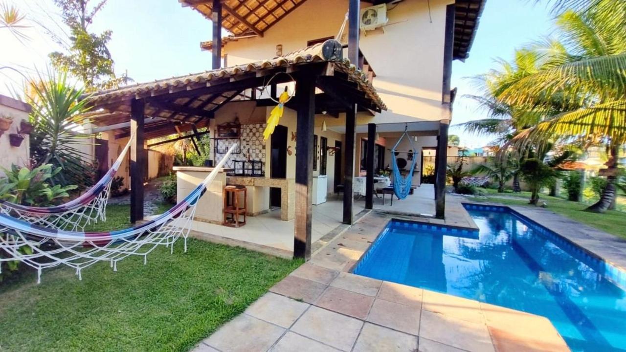 Casa Com Vista Para O Mar De Taperapuan Porto Seguro Buitenkant foto