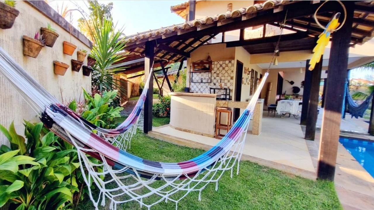 Casa Com Vista Para O Mar De Taperapuan Porto Seguro Buitenkant foto