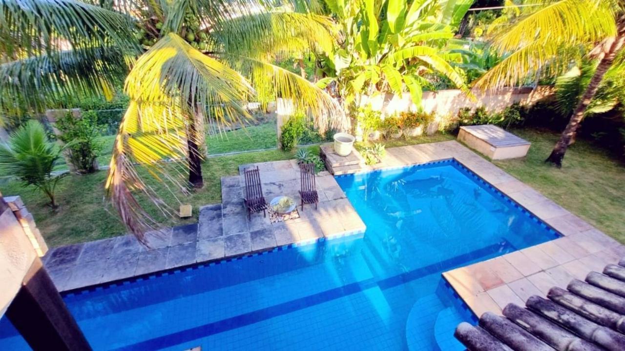 Casa Com Vista Para O Mar De Taperapuan Porto Seguro Buitenkant foto