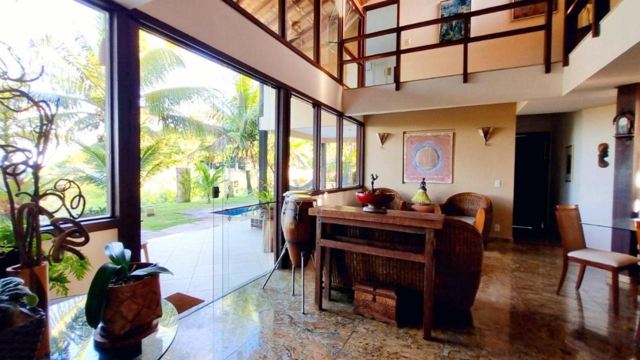 Casa Com Vista Para O Mar De Taperapuan Porto Seguro Buitenkant foto
